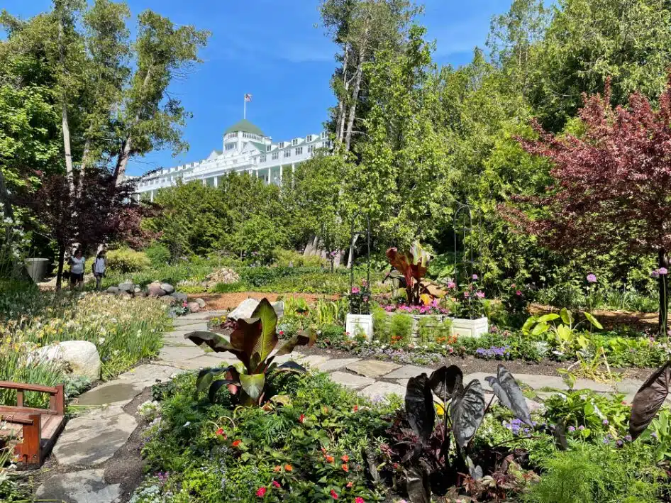 secret garden at the grand hotel