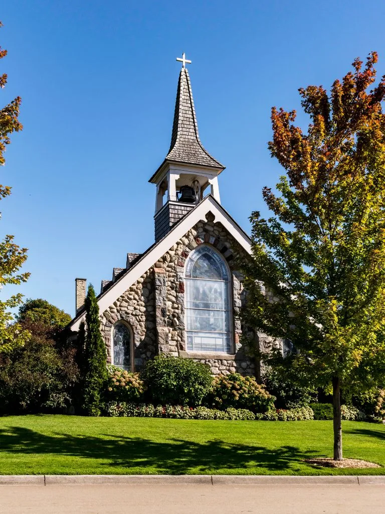 little stone church mackinac island