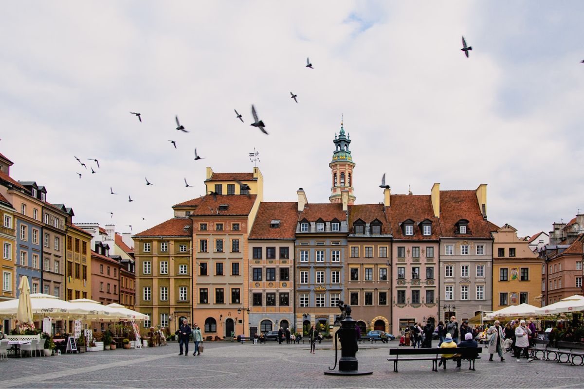 seeing the architecture in old town market square is one of the best things to do in warsaw
